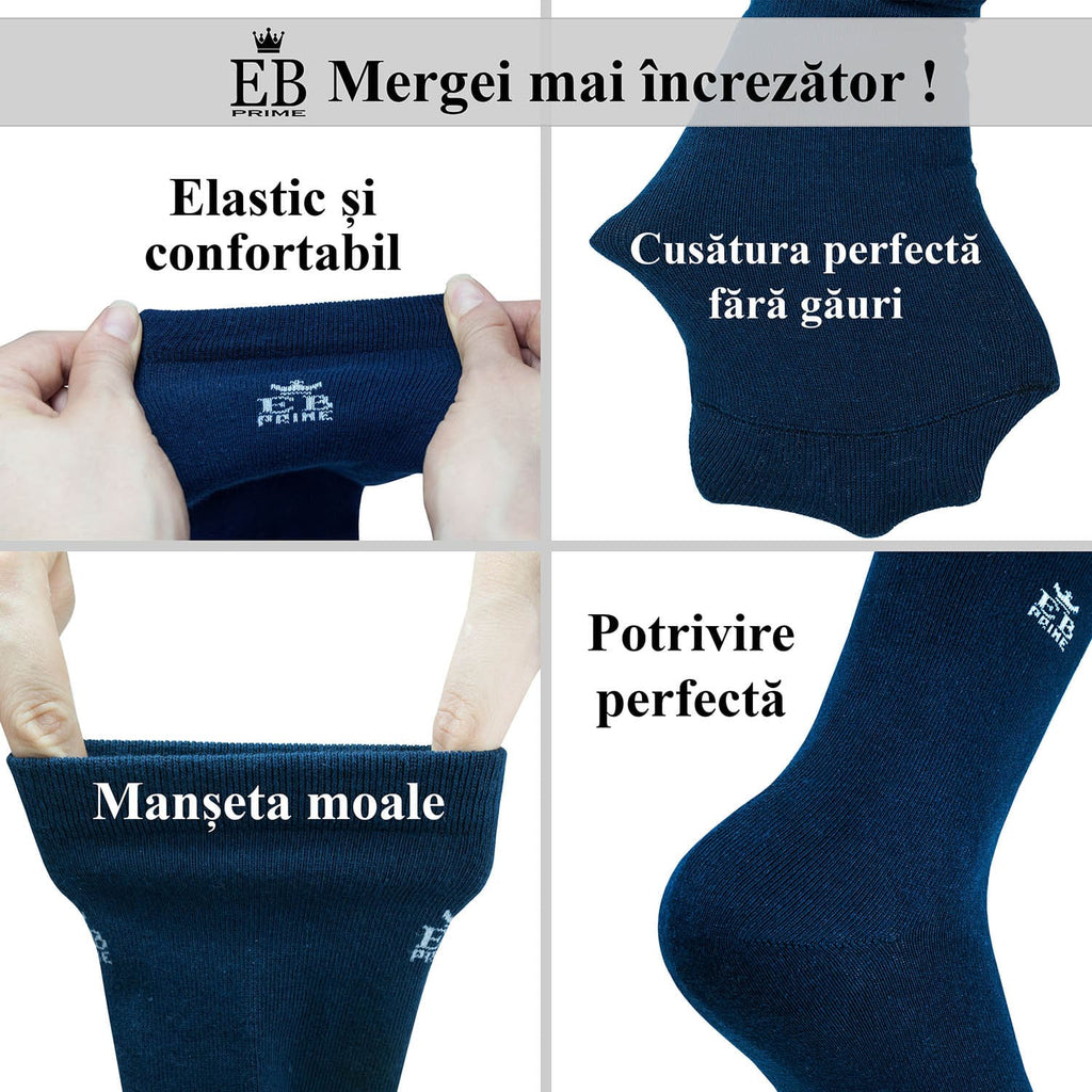5 sosete bumbac EB Prime