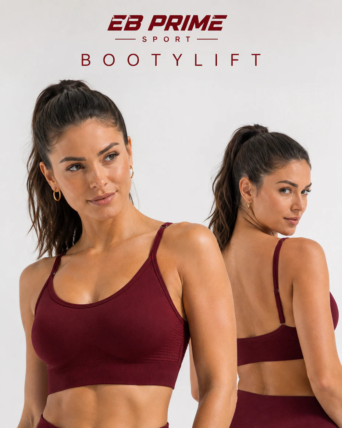 Bustieră sport seamless BOOTYLIFT | EB Prime Sport