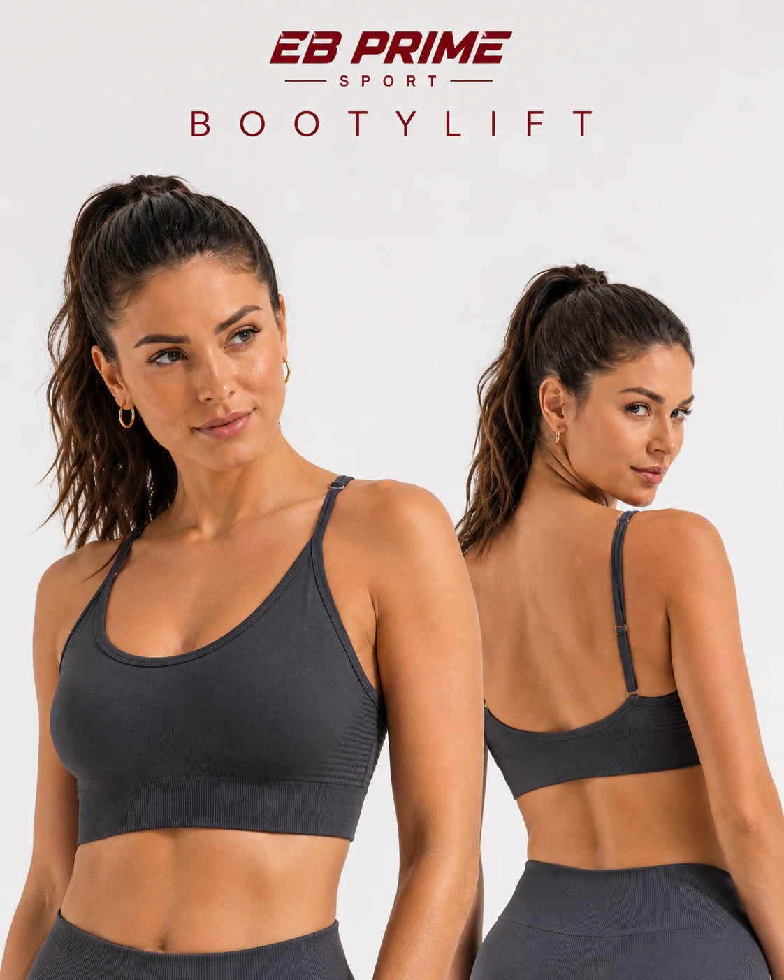 Bustieră sport seamless BOOTYLIFT | EB Prime Sport