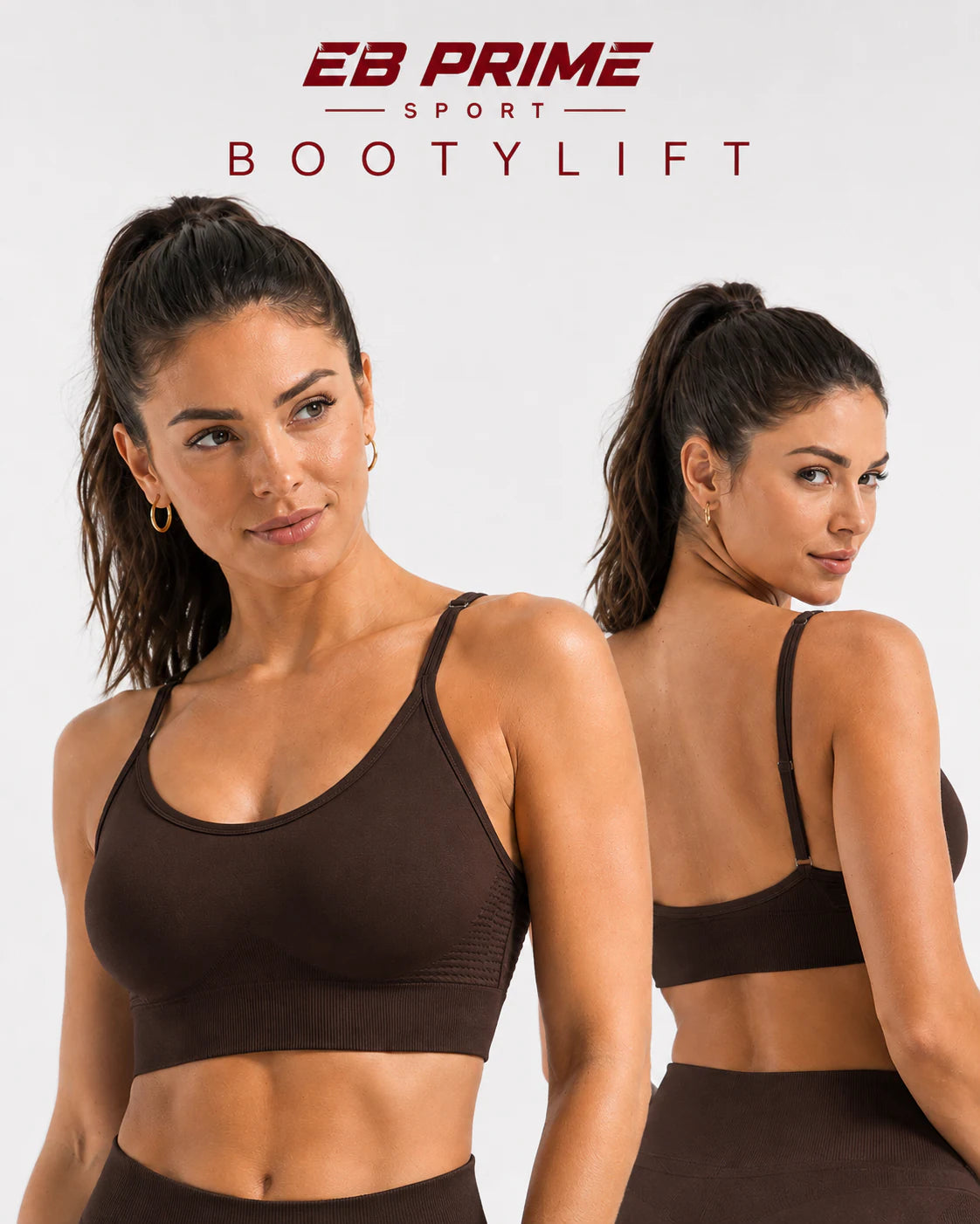 Bustieră sport seamless BOOTYLIFT | EB Prime Sport