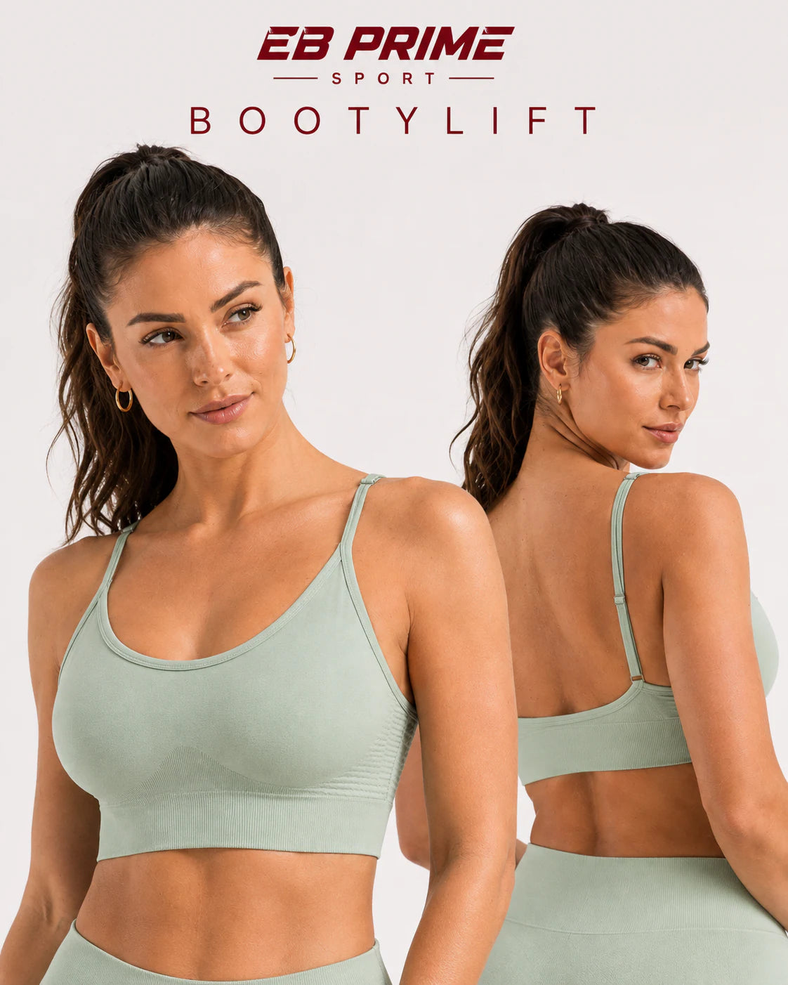 Bustieră sport seamless BOOTYLIFT | EB Prime Sport