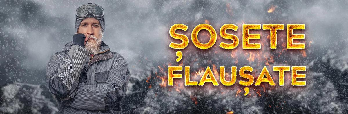 Sosete flausate EB Prime din bumbac pieptanat