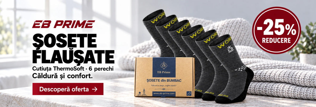 Sosete flausate ThermoSoft, 6 perechi, -25%. Descopera oferta.