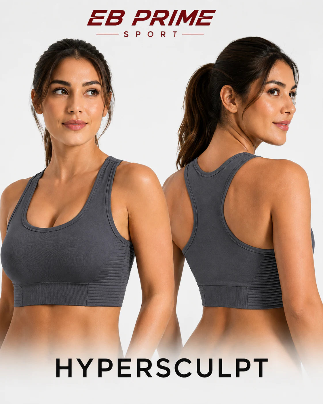 Bustieră sport seamless HYPERSCULPT | EB Prime Sport