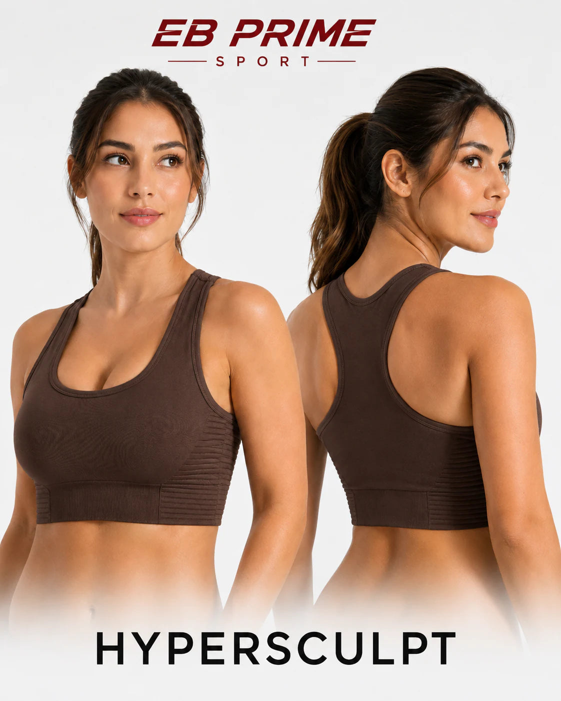 Bustieră sport seamless HYPERSCULPT | EB Prime Sport