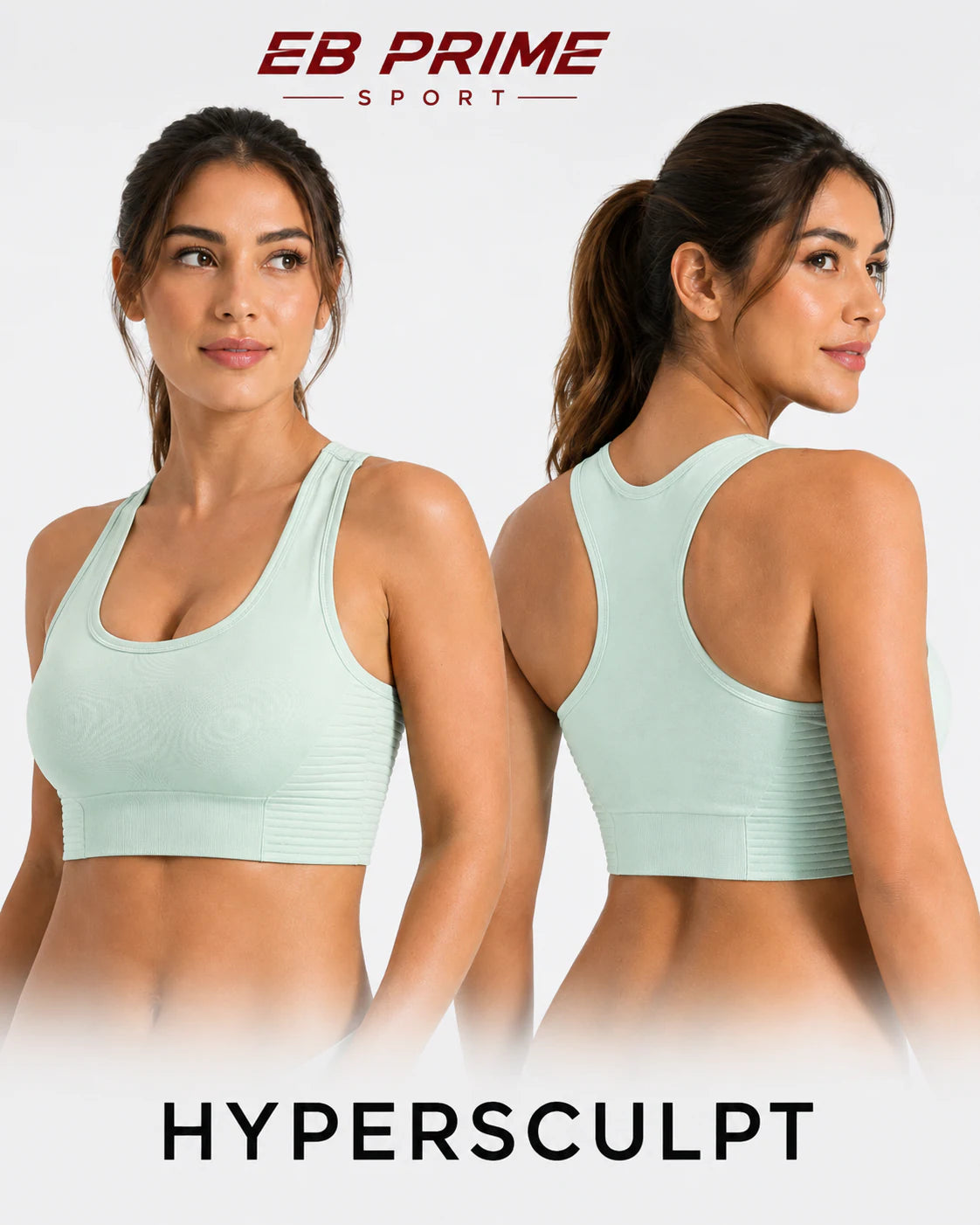 Bustieră sport seamless HYPERSCULPT | EB Prime Sport