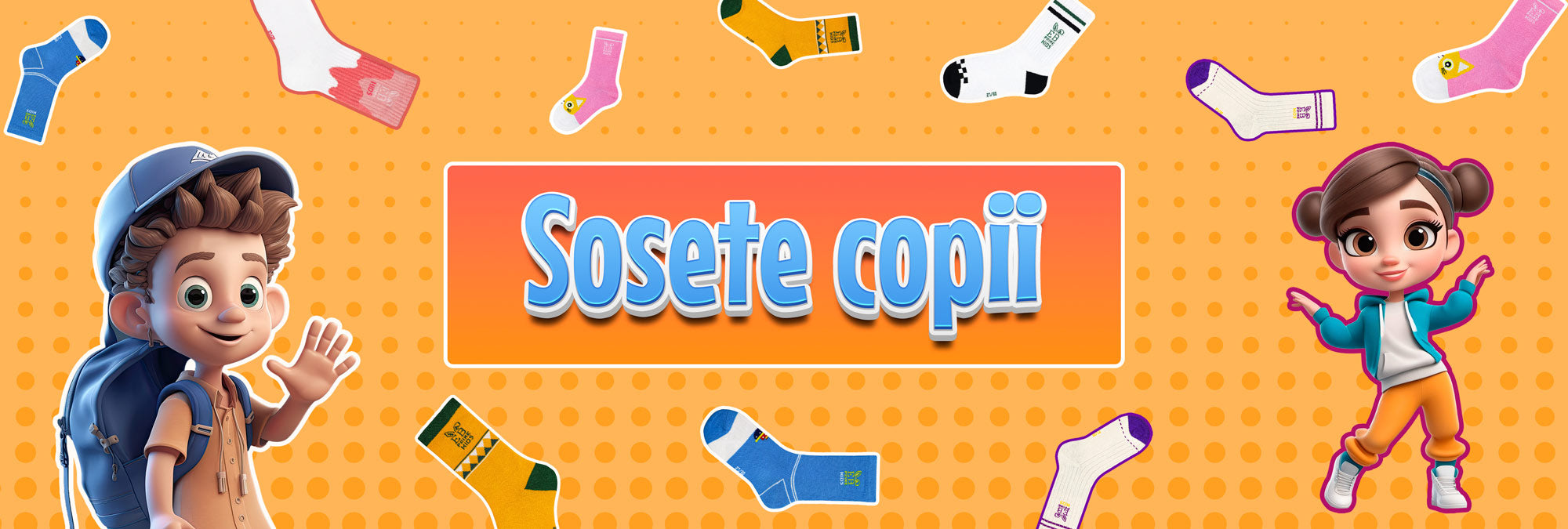 Sosete copii EB Prime pentru fete si baieti