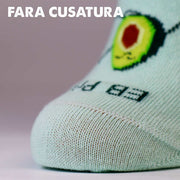 Sosete scurte dama | Cutiuta "Eleganta in Miscare" Nr. 4 | 6 perechi | Verde